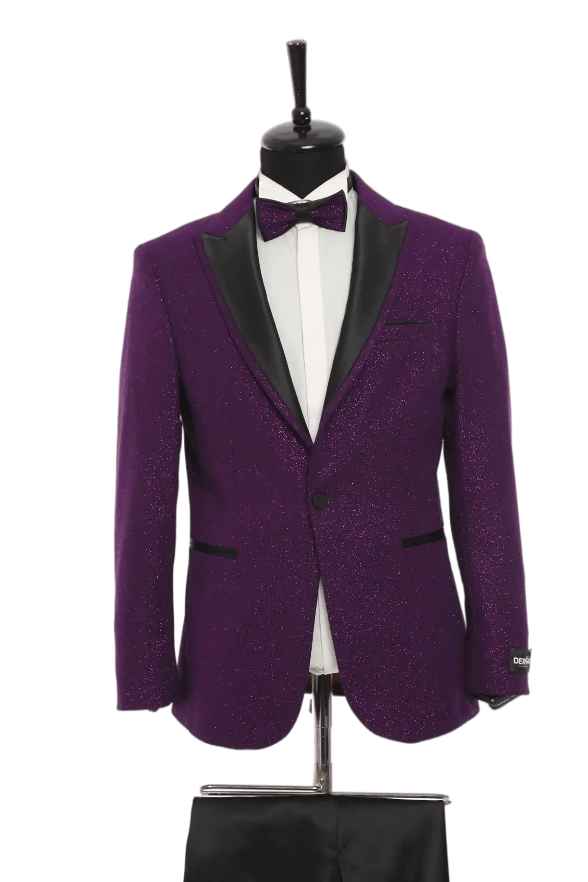 Glitter Tuxedo Coat - Image 6